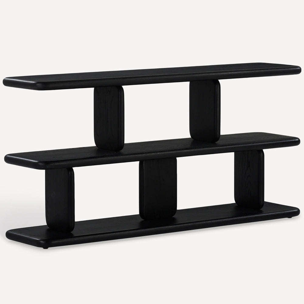 Laurel Low Shelving, Charcoal