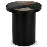 Binocular Side Table, Black