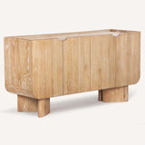 Polaris Sideboard, Cerused Oak-Furniture - Storage-High Fashion Home