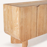 Polaris Sideboard, Cerused Oak-Furniture - Storage-High Fashion Home