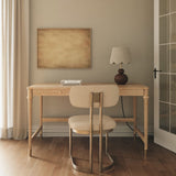 Pietro Desk, Light Natural-Furniture - Office-High Fashion Home