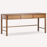 Twist Desk, Mellow Bourbon-Furniture - Office-High Fashion Home
