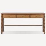 Twist Desk, Mellow Bourbon-Furniture - Office-High Fashion Home