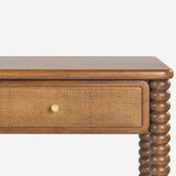 Twist Desk, Mellow Bourbon-Furniture - Office-High Fashion Home
