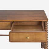 Twist Desk, Mellow Bourbon-Furniture - Office-High Fashion Home