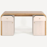 Liam Desk, Natural-Furniture - Office-High Fashion Home