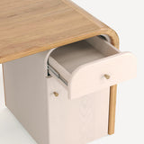 Liam Desk, Natural-Furniture - Office-High Fashion Home