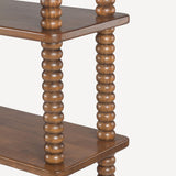 Twist Bookcase, Mellow Bourbon-Furniture - Storage-High Fashion Home
