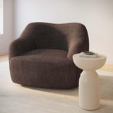 Orla Swivel Chair, Taupe