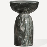 Echo End Table, Marble-Like Grey Blush