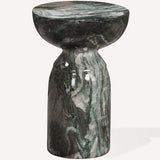 Echo End Table, Marble-Like Grey Blush