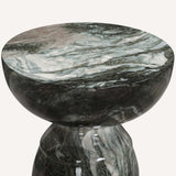Echo End Table, Marble-Like Grey Blush