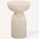 Echo End Table, Off-White