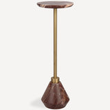 Levi Drink Table, Red Levanto