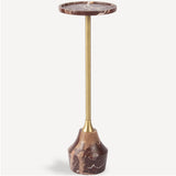 Noah Drink Table, Red Levanto