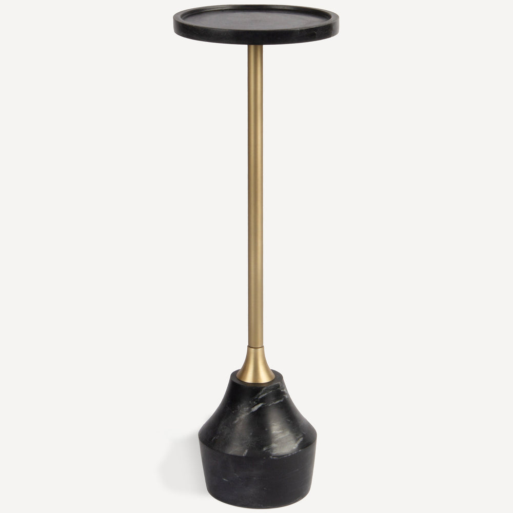 Noah Drink Table, Marine Black