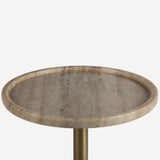 Cera Drink Table, Morcana Brown