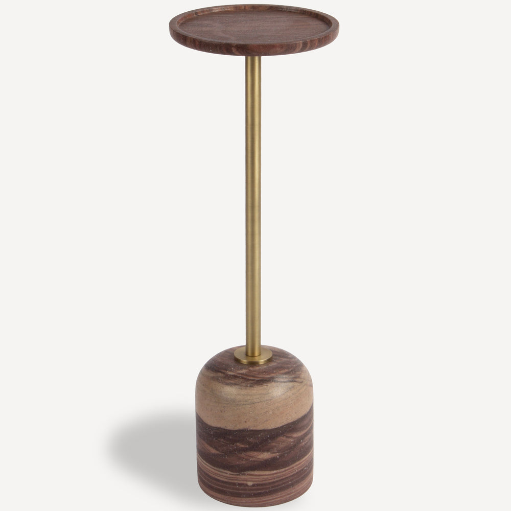 Cera Drink Table, Badli Red