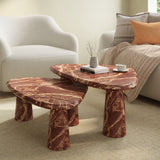 Athena Coffee Table, Cherry Gold