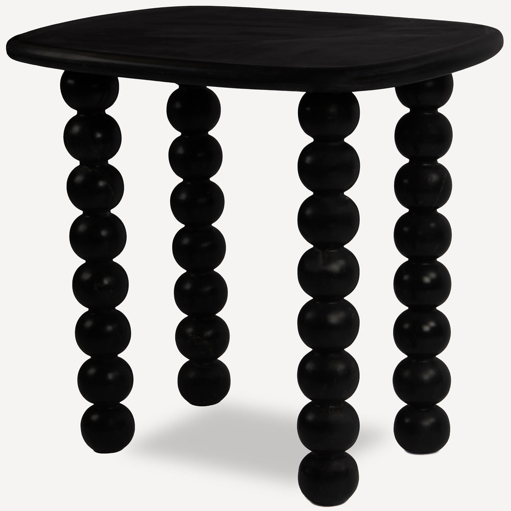 Beth Side Table, Marine Black