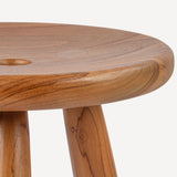 Triton Bath Stool, Brown
