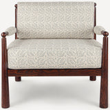 Dorothy Accent Chair, Grey Floral