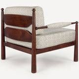 Dorothy Accent Chair, Grey Floral