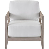 La Jolla Outdoor Chair, Weathered Teak-Furniture - Outdoor-High Fashion Home