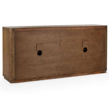 Labelle 4 Door Buffet, Tan Oak-Furniture - Storage-High Fashion Home