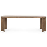 Labelle Dining Table, Tan Oak-Furniture - Dining-High Fashion Home