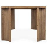 Labelle Dining Table, Tan Oak-Furniture - Dining-High Fashion Home