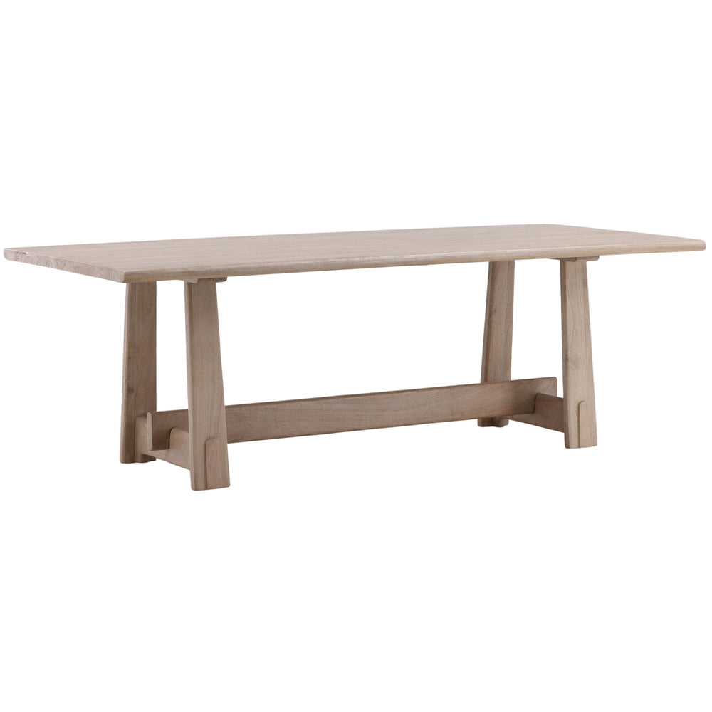 Lachlan Dining Table, Light Natural-Furniture - Dining-High Fashion Home