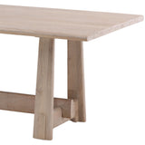 Lachlan Dining Table, Light Natural-Furniture - Dining-High Fashion Home