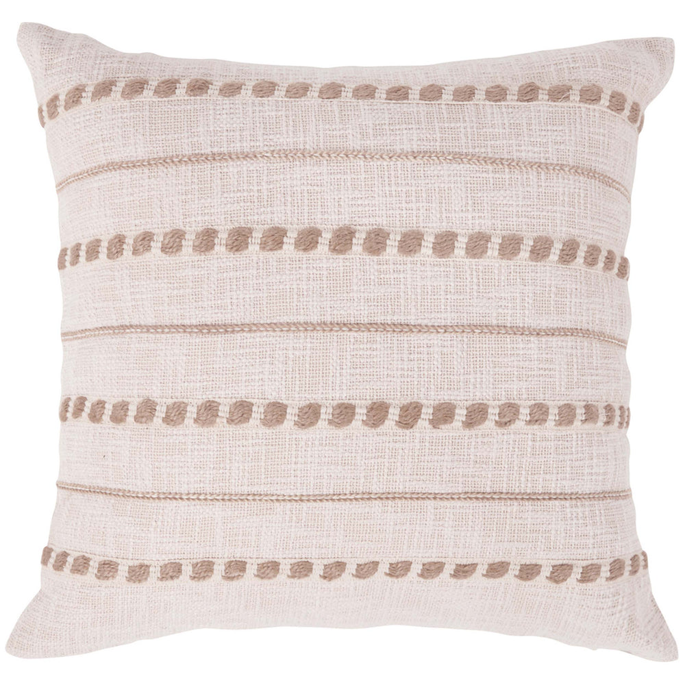 Lago Pillow, Ivory/Natural