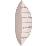 Lago Pillow, Ivory/Natural