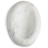 Lagoon Marble Bowl, White-Accessories-High Fashion Home