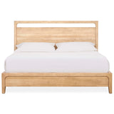 Laguna Bed, Natural Maple-Furniture - Bedroom-High Fashion Home