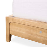 Laguna Bed, Natural Maple-Furniture - Bedroom-High Fashion Home