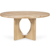 Laguna Round Dining Table, Butternut