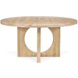 Laguna Round Dining Table, Butternut