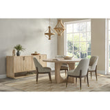 Laguna Round Dining Table, Butternut