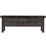 Lahey Console Table, Antique Black-Furniture - Accent Tables-High Fashion Home
