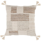 Lamar Pillow, Gray/Ivory