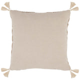 Lamar Pillow, Gray/Ivory