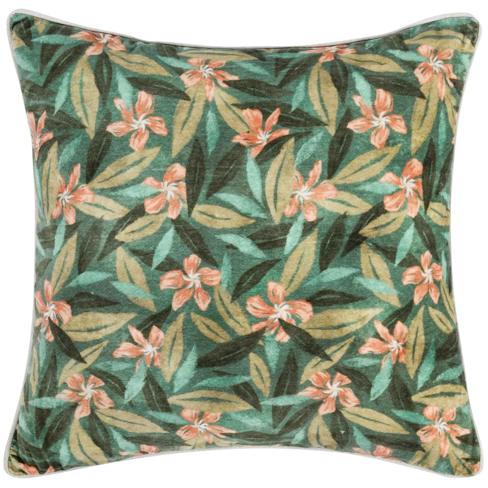 Lamia Pillow, Green Multi