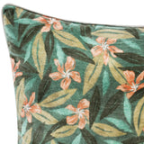 Lamia Pillow, Green Multi