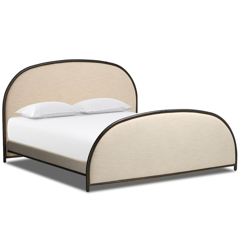 Lamont Bed, Savoy Parchment by Four Hands