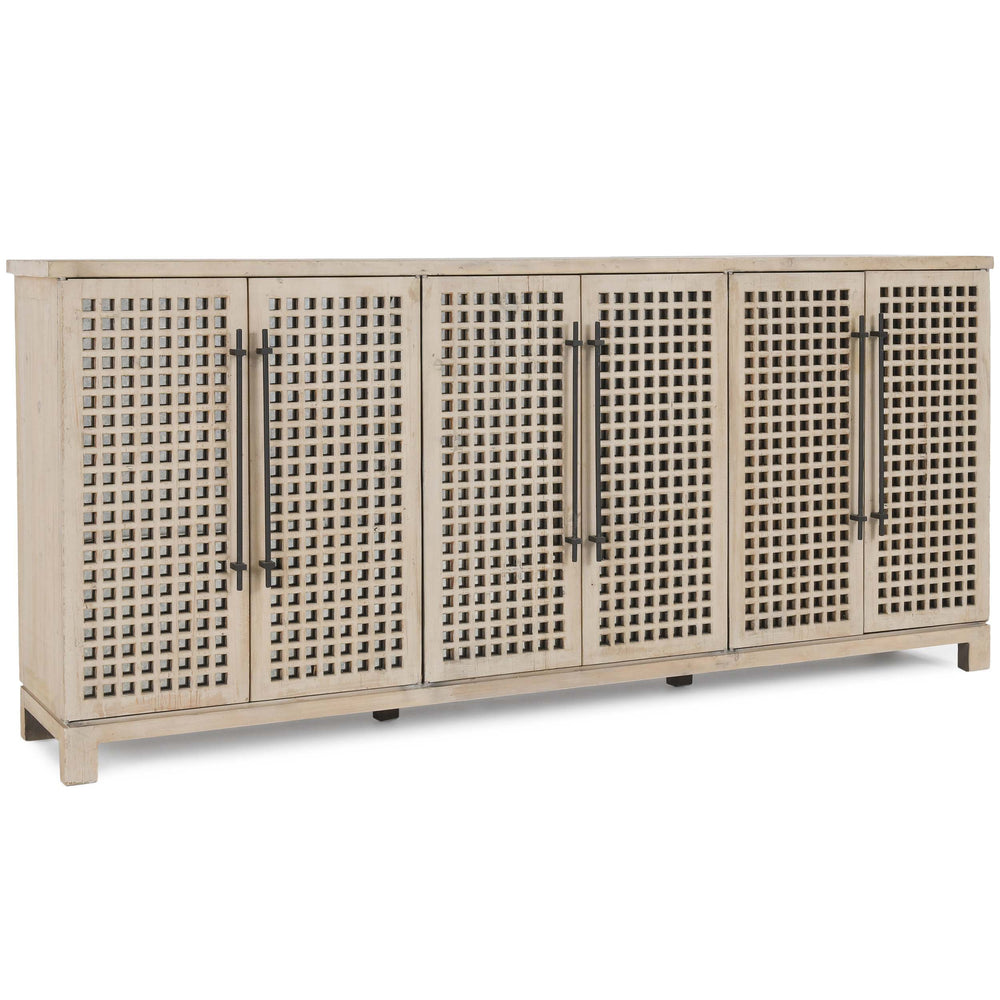 Landon 6 Door Cabinet, Cream