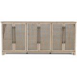 Landon 6 Door Cabinet, Cream