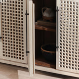 Landon 6 Door Cabinet, Cream